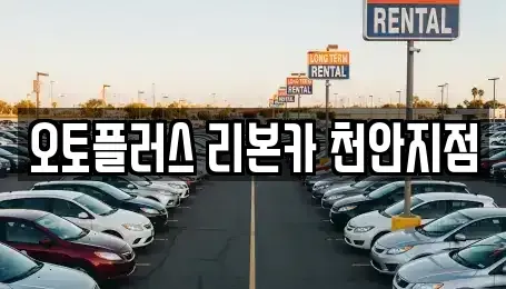 충남 천안시 서북구 성성동 중고차 전문 오토플러스 리본카 천안지점
