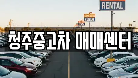 충북 청주시 상당구 방서동 중고차매매 전문 청주중고차 매매센터