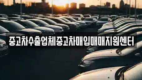 충북 충주시 연수동 중고차 전문 중고차수출업체중고차매입매매지원센터