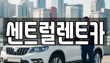 충청남도 논산시 은진면 렌트카 전문 센트럴렌트카