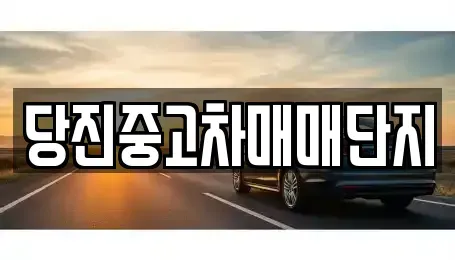 충청남도 당진시 고대면 중고차 전문 당진중고차매매단지