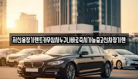 충청남도 천안시 동남구 목천읍 장기렌트카 전문 저신용장기렌트카무심사누구나바로즉시가능중고신차장기렌
