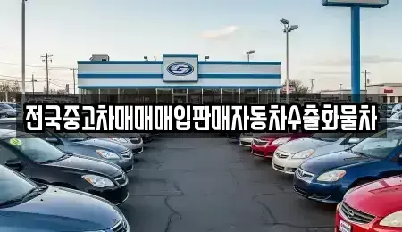 충청남도 천안시 동남구 목천읍 중고차 전문 전국중고차매매매입판매자동차수출화물차