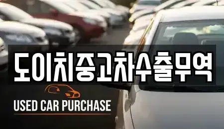 충청북도 옥천군 이원면 중고차 전문 도이치중고차수출무역