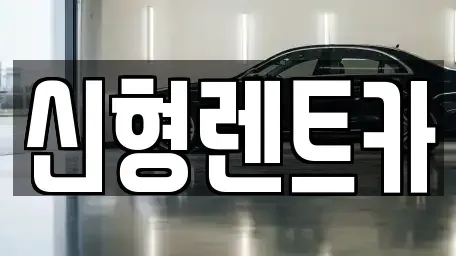 충청북도 제천시 중앙로1가 렌트카 전문 신형렌트카
