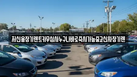 충청북도 청주시 상당구 월오동 장기렌트카 전문 저신용장기렌트카무심사누구나바로즉시가능중고신차장기렌