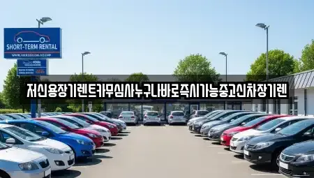 충청북도 청주시 서원구 사직동 렌트카 전문 저신용장기렌트카무심사누구나바로즉시가능중고신차장기렌