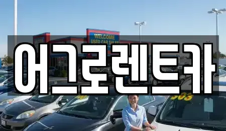 충청북도 청주시 서원구 장암동 렌트카 전문 어그로렌트카
