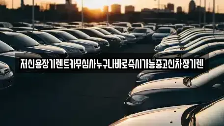 충청북도 청주시 서원구 장암동 장기렌트카 전문 저신용장기렌트카무심사누구나바로즉시가능중고신차장기렌