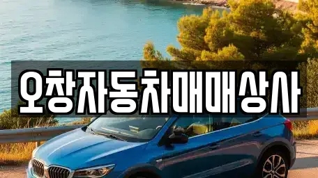 충청북도 청주시 청원구 정상동 중고차매매 전문 오창자동차매매상사