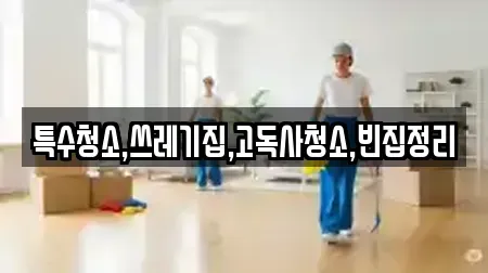 특수청소,쓰레기집,고독사청소,빈집정리